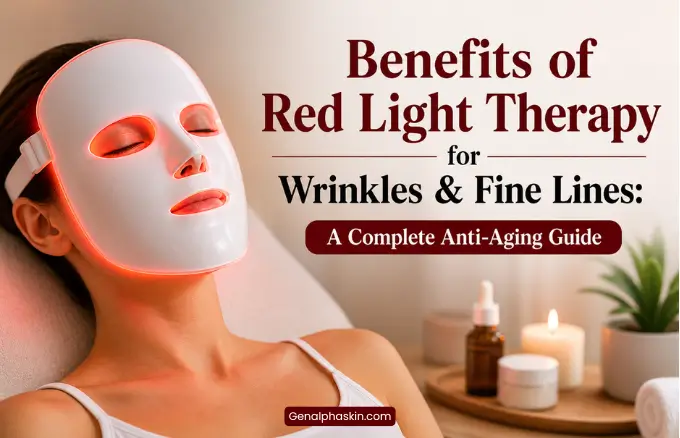 Benefits of Red Light Therapy for Wrinkles & Fine Lines: A Complete Anti-Aging Guide
