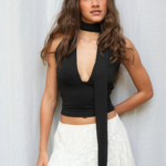 Ciele Halter Wrap Around Top