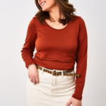 Latched Mama Long Sleeve Basics Nursing Top - Final Sale